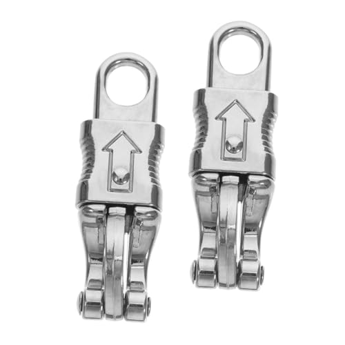 Homoyoyo 2stücke Seil Release Clips Seil Haken Paracord Schnappverschluss Outdoor Haken Schlüsselanhängerhaken Leinenclip Riemenhaken Pferderennzubehör Seilaufhängehaken Seilhaken Seilclips von Homoyoyo