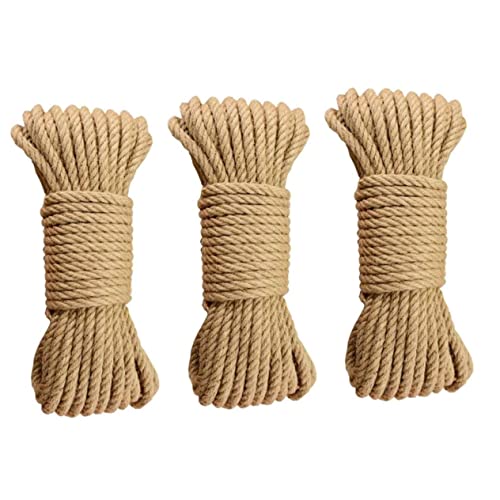 Homoyoyo 3 STK Sisalseil Katzenkrallenseil Kratzbaum Naturbereich Teppich Vintage-Dekor Katzen-Sisal-Hanfseil Katze spielt Hanfseil Katzenkratzer dekoratives Seil Katzenklaue schmücken von Homoyoyo