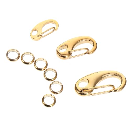 Homoyoyo Hundemarken-Clip-karabiner-Set 3-teilig Haustiermarken-Clips Mit 6 Stück Für Hunde Und Katzen Haustier-Clip Robuster Edelstahl Einfach Zu Verwenden Homoyoyo Hundemarken-Clip-karabiner-Set 3-teilig Haustiermarken-Clips Mit 6 Stück Für Hunde Und Katzen Haustier-Clip Robuster Edelstahl Einfach Zu Verwenden von Homoyoyo