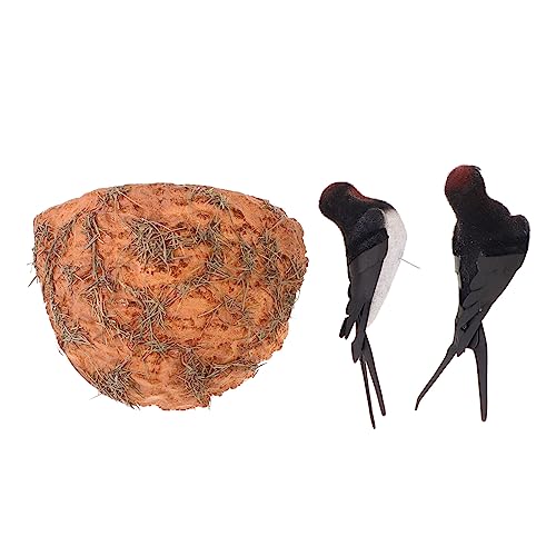 Homoyoyo 3er Set Metall Schwalben Wanddeko - Elegante Vögel Figuren Für Garten - Balkon Und Wohnzimmer Stilvolle Deko Für Terrasse Und Hof Naturlook Gartenfiguren von Homoyoyo