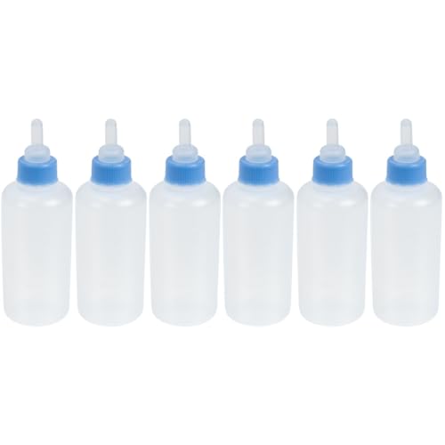 Homoyoyo 3er Set PET-Flasche Für Welpen Und Kätzchen - Milchspender Für Neugeborene Stillflasche Aus Hochwertigem Kieselgel Ideal Für Die Fütterung Von Hunden Und Katzen von Homoyoyo