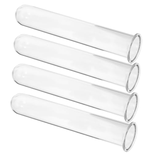 Homoyoyo 4 Stück Teiliges Hydroponische Glasröhren Vase Pflanzen Terrarium Vase für Blumenarrangements Tischdekoration und Hydrokultur für Wohnzimmer Homoyoyo 4 Stück Teiliges Hydroponische Glasröhren Vase Pflanzen Terrarium Vase für Blumenarrangements Tischdekoration und Hydrokultur für Wohnzimmer von Homoyoyo