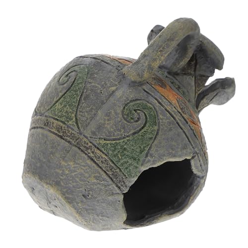 Homoyoyo Aquarium Dekoration Vase Simulation Ornament für Fischbehälter Versteck für Garnelen und Fische für Süß und Langlebiges und Sicheres Design Stilvolle Aquarienlandschaft Homoyoyo Aquarium Dekoration Vase Simulation Ornament für Fischbehälter Versteck für Garnelen und Fische für Süß und Langlebiges und Sicheres Design Stilvolle Aquarienlandschaft von Homoyoyo