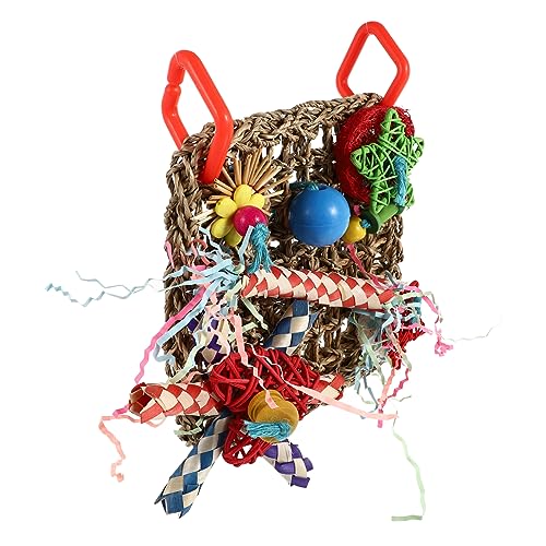 Homoyoyo Papageien-beißspielzeug Papageienspielzeug Sicheres Spielzeug Papageienkäfig-zubehör von Homoyoyo