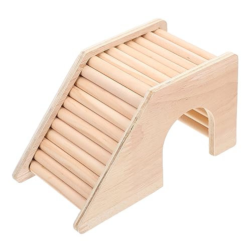 Homoyoyo Hamster-plattformbeine Holzleiterspielzeug Spielversteckhaus Ideale Verstecke Für Kleintiere von Homoyoyo