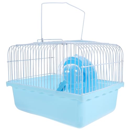 Homoyoyo Großer Ratten- Und Vogelkäfig Für Kleine Haustiere - Hamsterträger Und Reisekäfig Mit Wasserflasche Für Unterwegs Ideal Für Mäuse Und Hamster Und Praktisch Homoyoyo Großer Ratten- Und Vogelkäfig Für Kleine Haustiere - Hamsterträger Und Reisekäfig Mit Wasserflasche Für Unterwegs Ideal Für Mäuse Und Hamster Und Praktisch von Homoyoyo