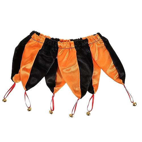 Homoyoyo Halloween Clown Katzenhalsband Elastisch Hautfreundlich und Sicher Komfortabel und Atmungsaktiv Verstellbares Haustierhalsband für Kleine Hunde und Kätzchen Festliches Halloween von Homoyoyo