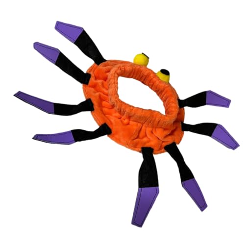 Homoyoyo Halloween Haustier Elastisch Spinnen Party Dekoration Komfortabel Verstellbar für und Hunde Festliche Haustierkragen von Homoyoyo