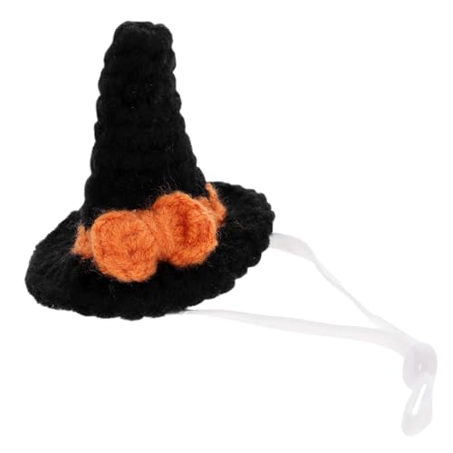 Homoyoyo Halloween Hexenhut für Kleine Haustiere Leichter Mini Chinchilla Hut Dekoratives Kostümzubehör für Hamster Meerschweinchen und Party Vielseitiger Halloween und Fotorequisit von Homoyoyo
