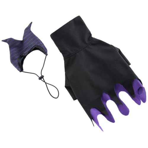 Homoyoyo Hundekleidung Halloween Themen Hexe Stil Welpen Kleidung Cosplay Requisite Dekorative Haustierbekleidung Entzückende Bequeme Kostüm Für Hunde Und Katzen von Homoyoyo