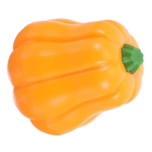 Homoyoyo Halloween Hundespielzeug Kürbis Kauspielzeug aus TPR für Kleine Hunde Beißfestes Lustiges Quietschspielzeug zur Zahnreinigung und Interaktion Einfach zu Reinigen für Training und von Homoyoyo