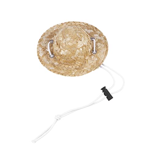 Homoyoyo Haustier Strohhut Verstellbar für Kleine und Katzen Sonnenschutz für Garten und Strand Schützt die Sonnenlicht Elastischer Kinnriemen für Outdoor Aktivitäten Homoyoyo Haustier Strohhut Verstellbar für Kleine und Katzen Sonnenschutz für Garten und Strand Schützt die Sonnenlicht Elastischer Kinnriemen für Outdoor Aktivitäten von Homoyoyo