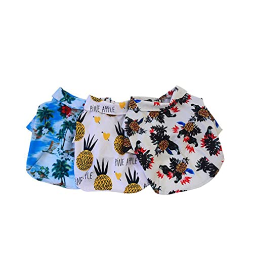 Homoyoyo Hunde Hawaii Hemd XXL Mit Ananas Druck – Kurzarm Weste Für Hunde - Ideal Für Sommerpartys Und Entspannte Zu Hause - Stylisches Haustier Kostüm Zubehör Homoyoyo Hunde Hawaii Hemd XXL Mit Ananas Druck – Kurzarm Weste Für Hunde - Ideal Für Sommerpartys Und Entspannte Zu Hause - Stylisches Haustier Kostüm Zubehör von Homoyoyo