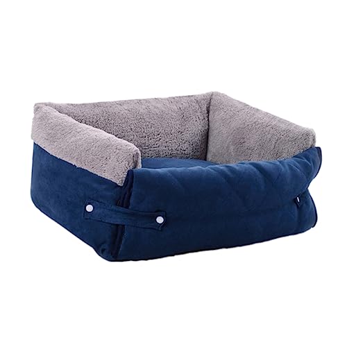 Homoyoyo Hundesofabett Hundehütte Haustierprodukte Weiche Warme Matte Schlafsofa Für Hunde Waschbares Hundebett Bequem von Homoyoyo