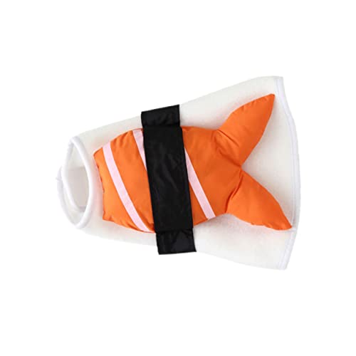 Homoyoyo Hundekostüm Sushi Mantel Für Weihnachten – Polyester Hundekostüm in Größe M - Ideal Für Festliche Anlässe Und Halloween - Hunde Und Welpen Homoyoyo Hundekostüm Sushi Mantel Für Weihnachten – Polyester Hundekostüm in Größe M - Ideal Für Festliche Anlässe Und Halloween - Hunde Und Welpen von Homoyoyo