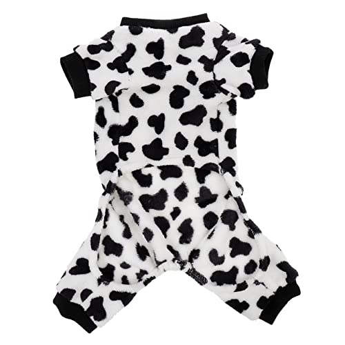Homoyoyo Hundekostüm Weihnachten - Weicher Baumwoll-Pyjama Für Hunde Warmer Overall Mit Kuhfleckenmuster Ideal Für Kleine Hunde Und Katzen Größe XL Die Kalte Homoyoyo Hundekostüm Weihnachten - Weicher Baumwoll-Pyjama Für Hunde Warmer Overall Mit Kuhfleckenmuster Ideal Für Kleine Hunde Und Katzen Größe XL Die Kalte von Homoyoyo