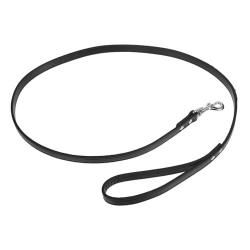 Homoyoyo Hundeleine Schwarz Für Das Training Haustiere Hundekette Leine Mit Nieten Hund Führt Juwelenbesetzt Strassstein Für Hunde Hundespaziergang Strass-Leine Gehender Hund Merkmale Zucht von Homoyoyo