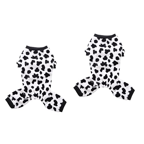 Homoyoyo Hundepyjama Aus Weicher Baumwolle Im Kuhfleckenmuster - Warmer 4-beiniger Overall Für Kleine Hunde Und Katzen Ideal Für Herbst Und Winter Haustierkleidung Homoyoyo Hundepyjama Aus Weicher Baumwolle Im Kuhfleckenmuster - Warmer 4-beiniger Overall Für Kleine Hunde Und Katzen Ideal Für Herbst Und Winter Haustierkleidung von Homoyoyo