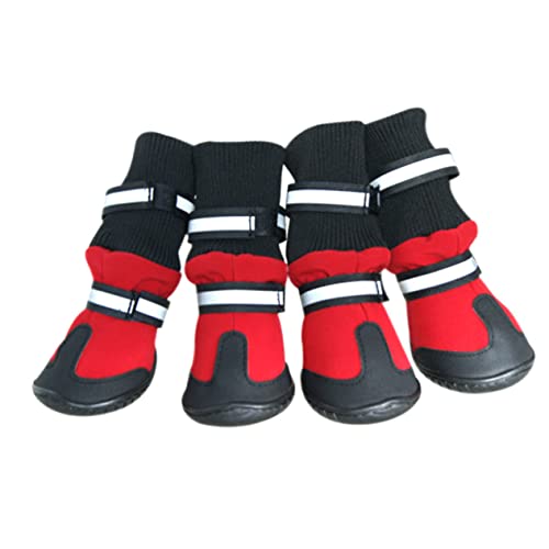 Homoyoyo Hundestiefel Für Hunde – rutschfeste Anti-Rutsch-Hundeschuhe Warme Regenstiefel Für Welpen Und Kleine Hunde Ideal Für Outdoor Aktivitäten Und Nasses Wetter Homoyoyo Hundestiefel Für Hunde – rutschfeste Anti-Rutsch-Hundeschuhe Warme Regenstiefel Für Welpen Und Kleine Hunde Ideal Für Outdoor Aktivitäten Und Nasses Wetter von Homoyoyo