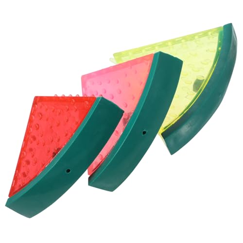 Homoyoyo Interaktives Wassermelonen-Kauspielzeug Für Hunde – 3-teiliges Set Kühlend Und Gefrierbar Ideal Zur Zahnpflege Und Stressreduktion Für Welpen Und Kleine Hunde von Homoyoyo