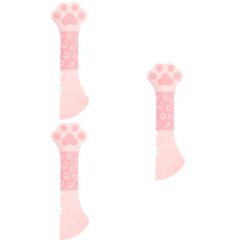 Homoyoyo Katzenpfoten Dosenöffner Aus Silikon – Praktischer Futterlöffel Für Katzen- Und Hundefutterdosen in Ansprechendem Rosa – Ideal Für Die Einfache Fütterung Ihres Haustiers von Homoyoyo