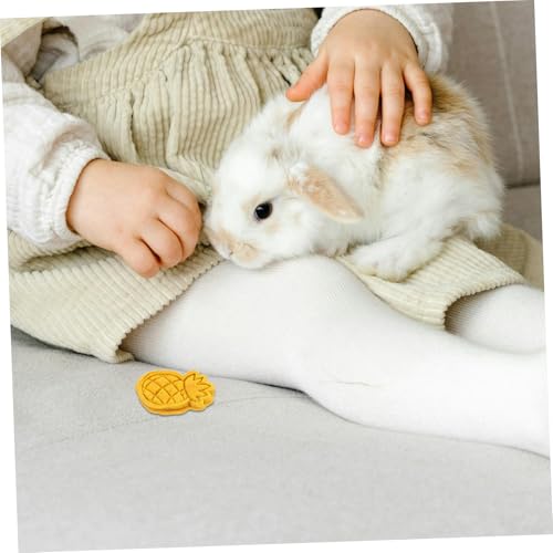 Homoyoyo Kauspielzeug für Kaninchen und Kleintiere Zahnpflegende Snacks Natürliches Nagezubehör Fördert Zahngesundheit und Aktivität Geeignet für Meerschweinchen Hamster Chinchilla von Homoyoyo