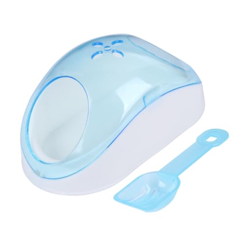 Homoyoyo Kleines Haustier Sandbad Für Hamster Und Chinchillas - Kunststoff Badewanne Mit Ergonomischem Design Und Badesandfilterschaufel Himmelblau Homoyoyo Kleines Haustier Sandbad Für Hamster Und Chinchillas - Kunststoff Badewanne Mit Ergonomischem Design Und Badesandfilterschaufel Himmelblau von Homoyoyo