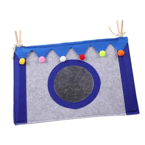 Homoyoyo Kleintier Versteck Zelt Weihnachtsmotiv Warmes Hamster Nest Komfortables Kleintierbett Für Meerschweinchen Kaninchen Und Kleine Haustiere von Homoyoyo