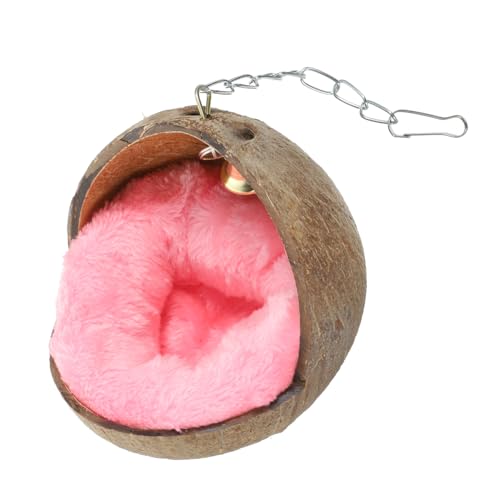 Homoyoyo Kokosnussschale Hamster Versteck – Weiches Kissen Für Zwerghamster - Meerschweinchen Und Eichhörnchen - Ideales Spiel Und Schlafzubehör in Zufälligen Farben Homoyoyo Kokosnussschale Hamster Versteck – Weiches Kissen Für Zwerghamster - Meerschweinchen Und Eichhörnchen - Ideales Spiel Und Schlafzubehör in Zufälligen Farben von Homoyoyo