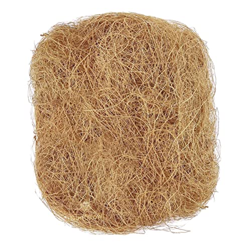Homoyoyo Künstliches Rattan Vogelnest 100g – Ideal Für Sittiche - Papageien Und Finken – Robuster Brutkasten Und Nistplatz Für Vögel – Natürlicher Look Für Ihr Vogelheim von Homoyoyo