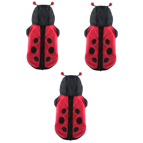 Homoyoyo Kuschelige Halloween-Jacke Für Hunde Und Katzen – Bequeme Haustierkleidung Im Niedlichen Design Für Unvergessliche Kostümpartys Und Festliche Anlässe - Ideal Für Kleine Haustiere von Homoyoyo