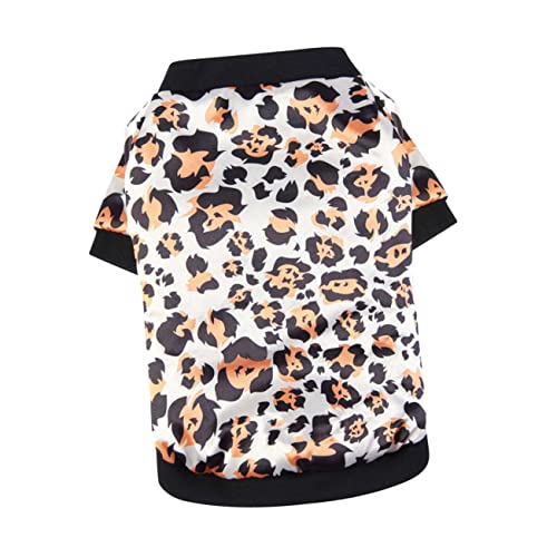 Homoyoyo Leoparden Mantel Für Kleine Hunde - Warme Weste Für Welpen - Ideal Für Herbst Und Winter Modisches Kostüm Für Stilvolle Vierbeiner Homoyoyo Leoparden Mantel Für Kleine Hunde - Warme Weste Für Welpen - Ideal Für Herbst Und Winter Modisches Kostüm Für Stilvolle Vierbeiner von Homoyoyo