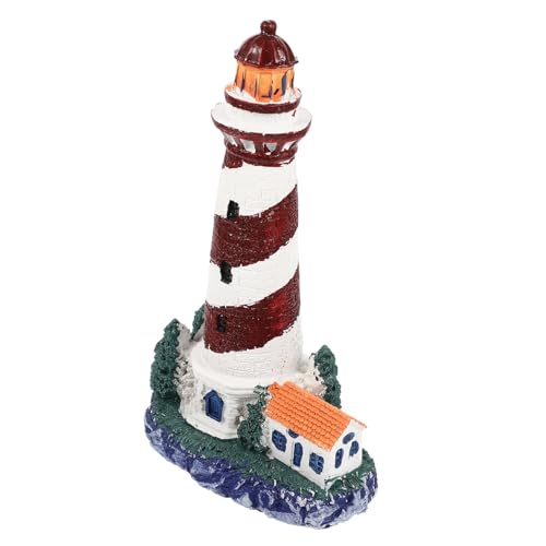 Homoyoyo Mediterranes Aquarium Leuchtturm Ornament – Nautische Deko Für Zuhause - Büro Und Terrarien – Ideal Als Tischdeko Oder Für Fisch Tanks – Hochwertiges Modell Für Atmosphäre Homoyoyo Mediterranes Aquarium Leuchtturm Ornament – Nautische Deko Für Zuhause - Büro Und Terrarien – Ideal Als Tischdeko Oder Für Fisch Tanks – Hochwertiges Modell Für Atmosphäre von Homoyoyo