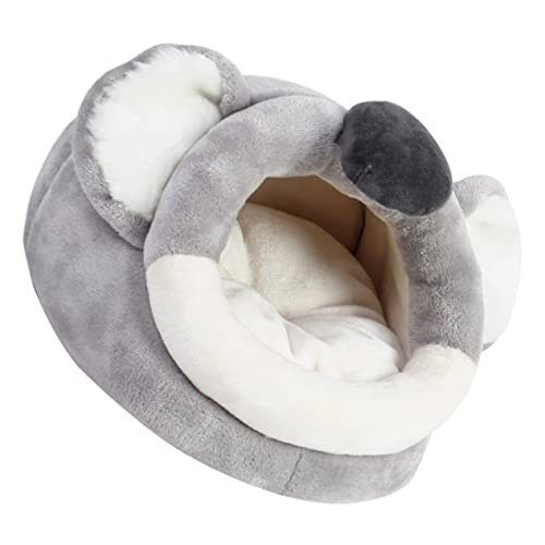 Homoyoyo Meerschweinchen Käfig in Koala-Form – Flauschiges - Selbstwärmendes Bett Für Hamster Und Meerschweinchen – Bequeme Cartoon Höhle Ideal Als Kuscheliges Zubehör Für Ihr Haustier Homoyoyo Meerschweinchen Käfig in Koala-Form – Flauschiges - Selbstwärmendes Bett Für Hamster Und Meerschweinchen – Bequeme Cartoon Höhle Ideal Als Kuscheliges Zubehör Für Ihr Haustier von Homoyoyo