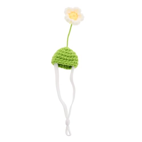Homoyoyo Niedliche Haustier Mütze Leichte Gestrickte Mini Hut für Kleine Tiere Wie Hamster Dekorativer Chinchilla Hut Wiederverwendbar Sicher und Formbeständig für Party und Fotoaccessoire von Homoyoyo