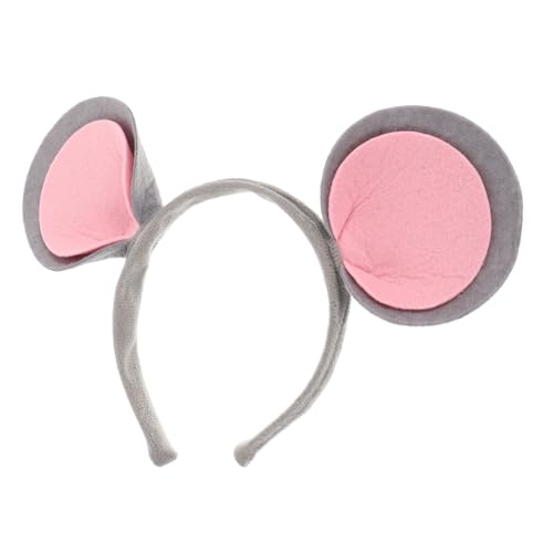 Homoyoyo Niedlicher Mausohren Haarreif aus Weichem Filz Cartoon Tier Stirnband für Damen und Cosplay für Halloween Geburtstagsfeiern und Kostüm Events Homoyoyo Niedlicher Mausohren Haarreif aus Weichem Filz Cartoon Tier Stirnband für Damen und Cosplay für Halloween Geburtstagsfeiern und Kostüm Events von Homoyoyo