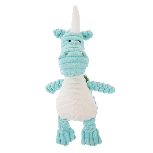 Homoyoyo Niedliches Einhorn Hundespielzeug Aus Weichem Plüsch – Interaktives Quietschspielzeug Für Hunde Und Katzen - Fördert Spiel Und Spaß Für Ihre Haustiere von Homoyoyo
