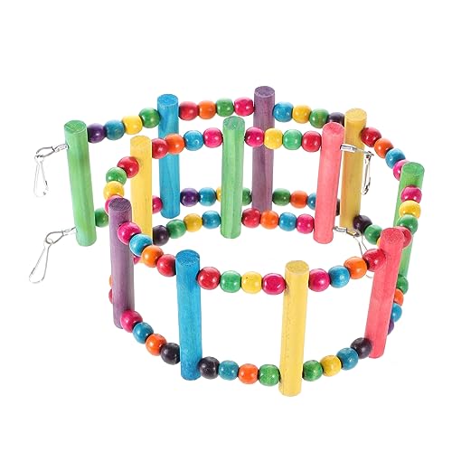 Homoyoyo Papagei Ausbildung Spielzeug 12-Schritt Leiter Vogel Geeignet Für Hamster Ratte Papagei Zufällig Homoyoyo Papagei Ausbildung Spielzeug 12-Schritt Leiter Vogel Geeignet Für Hamster Ratte Papagei Zufällig von Homoyoyo