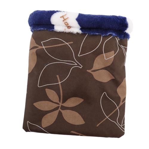 Homoyoyo Pet Schlafsack für Hamster Warmes Nest für Kleine Haustiere Vielseitig Einsetzbar Lustiges und Gemütliches Design für Sofas Betten Zufällige Farbe von Homoyoyo