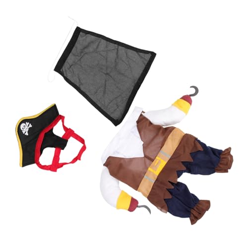 Homoyoyo Piraten Hundekostüm Komfortabel Hautfreundlich Kreative Verkleidung für Hunde und Katzen für Halloween Partys Cosplay Erhöht Haustier Attraktivität Homoyoyo Piraten Hundekostüm Komfortabel Hautfreundlich Kreative Verkleidung für Hunde und Katzen für Halloween Partys Cosplay Erhöht Haustier Attraktivität von Homoyoyo