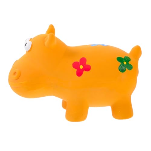 Homoyoyo Quietschespielzeug Hund Hippo Form Interaktives Kauspielzeug für Welpen und Kleine Hunde Robustes Beißfestes Haustierspielzeug zur Zahnreinigung und Beschäftigung Pflegeleicht Homoyoyo Quietschespielzeug Hund Hippo Form Interaktives Kauspielzeug für Welpen und Kleine Hunde Robustes Beißfestes Haustierspielzeug zur Zahnreinigung und Beschäftigung Pflegeleicht von Homoyoyo