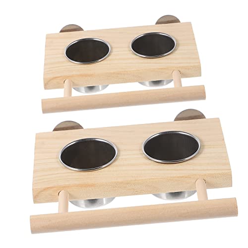 Homoyoyo Set Futter- Und Wasserschalen Für Vögel – Fütterungsbecher Für Nymphensittiche - Conures Wellensittiche Und – Langlebig Und Rostfrei Ideal Für Käfige Homoyoyo Set Futter- Und Wasserschalen Für Vögel – Fütterungsbecher Für Nymphensittiche - Conures Wellensittiche Und – Langlebig Und Rostfrei Ideal Für Käfige von Homoyoyo