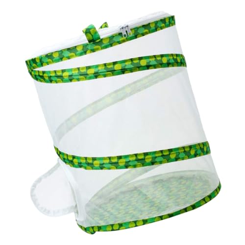 Homoyoyo Tragbarer Schmetterling Käfig Terrarium - Popup Mesh Insektenkäfig Für Schmetterlinge Und Pflanzen - Ideal Für Bienen Und Libellenzüchtung Leicht Und Handlich von Homoyoyo