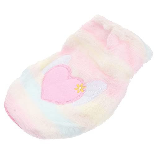 Homoyoyo Warmes Hundeshirt Für Kleine Hunde – Fleece Pullover in Rosa Für Chihuahua Und Welpen - XXS - Ideal Für Kalte Gemütliche Haustierkleidung Für Mädchen Und Jungen Homoyoyo Warmes Hundeshirt Für Kleine Hunde – Fleece Pullover in Rosa Für Chihuahua Und Welpen - XXS - Ideal Für Kalte Gemütliche Haustierkleidung Für Mädchen Und Jungen von Homoyoyo