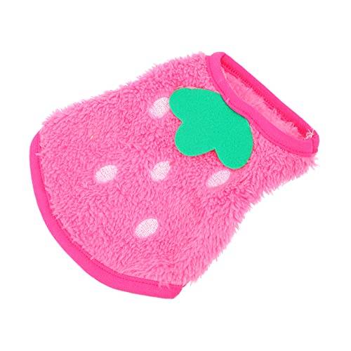 Homoyoyo Meerschweinchen Weste Hase Hundekleidung Haustier Kostüm Hoodie Erdbeere Homoyoyo Meerschweinchen Weste Hase Hundekleidung Haustier Kostüm Hoodie Erdbeere von Homoyoyo