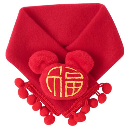 Homoyoyo Weicher Weihnachtsschal für Katzen und Kleine Hunde Festliches Strickaccessoire Komfortabler Langlebiger Wollschal Einfach Anzulegen Haustier für Kalte Wintertage Homoyoyo Weicher Weihnachtsschal für Katzen und Kleine Hunde Festliches Strickaccessoire Komfortabler Langlebiger Wollschal Einfach Anzulegen Haustier für Kalte Wintertage von Homoyoyo