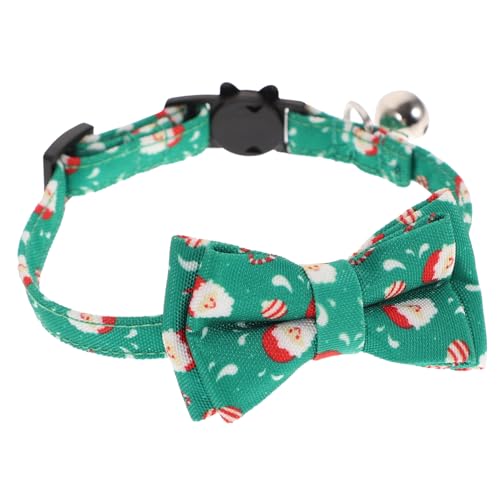 Homoyoyo Weihnachtliches Verstellbares Katzenhalsband Mit Glöckchen Und Fliegen - Festliche Weihnachtsdekoration Für Haustiere - Niedliches Ornament Für Die Feiertage Homoyoyo Weihnachtliches Verstellbares Katzenhalsband Mit Glöckchen Und Fliegen - Festliche Weihnachtsdekoration Für Haustiere - Niedliches Ornament Für Die Feiertage von Homoyoyo