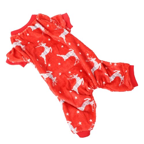 Homoyoyo Weihnachtspyjama Für Hund Schneemann Kleidung Für Welpe Flanell Hundekleidung Warm Für Haustier Und Welpen Homoyoyo Weihnachtspyjama Für Hund Schneemann Kleidung Für Welpe Flanell Hundekleidung Warm Für Haustier Und Welpen von Homoyoyo