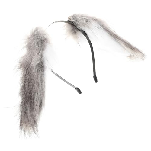 Homoyoyo Welpen Stirnband Ohr Stirnband Tierohren Stirnband Erwachsener Welpenkostüm Für Hundekopfschmuck Stirnband Mit Hundeohren Süßes Ohr-Stirnband Welpenohren Plastik Dunkelgrau Homoyoyo Welpen Stirnband Ohr Stirnband Tierohren Stirnband Erwachsener Welpenkostüm Für Hundekopfschmuck Stirnband Mit Hundeohren Süßes Ohr-Stirnband Welpenohren Plastik Dunkelgrau von Homoyoyo