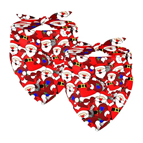 Frohe Weihnachten Weihnachtsmann Geschenk 2 Packungen Hundehalstücher Zubehör Hundeschal Kleine Mittel Große Größe Hunde Katzen Welpen Haustiere Frohe Weihnachten Weihnachtsmann Geschenk 2 Packungen Hundehalstücher Zubehör Hundeschal Kleine Mittel Große Größe Hunde Katzen Welpen Haustiere von Honexa